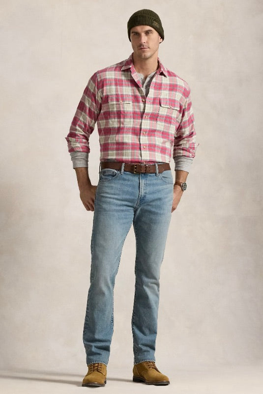 POLO RALPH LAUREN The Hampton Relaxed Straight Stretch Jean Dixon Stretch - Dale