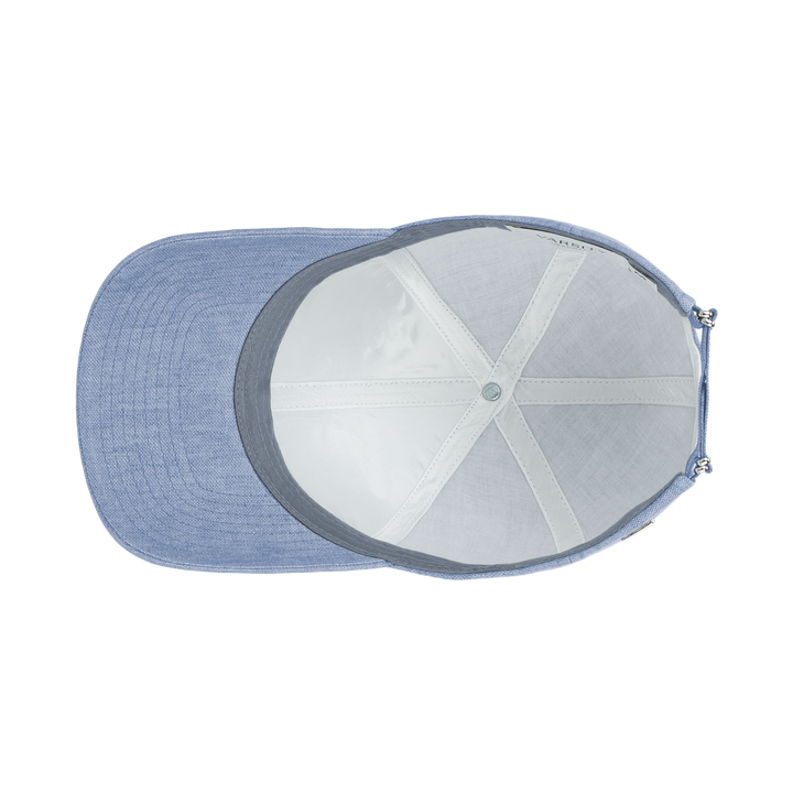 VARSITY HEADWEAR Linen Cap Azure Blue - Dale