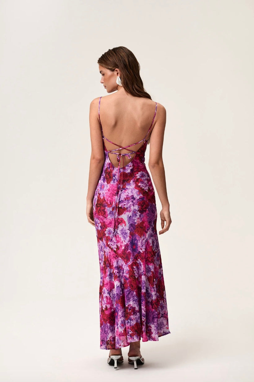 ADOORE Verona Dress Lilac Flower - Dale