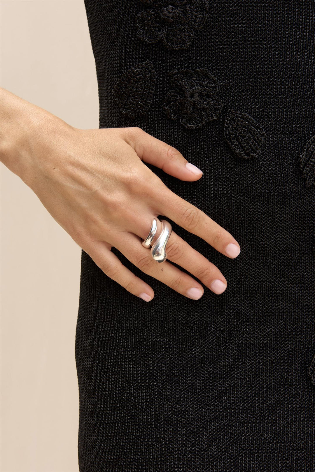 CULT GAIA Karina Ring Shiny Silver - Dale