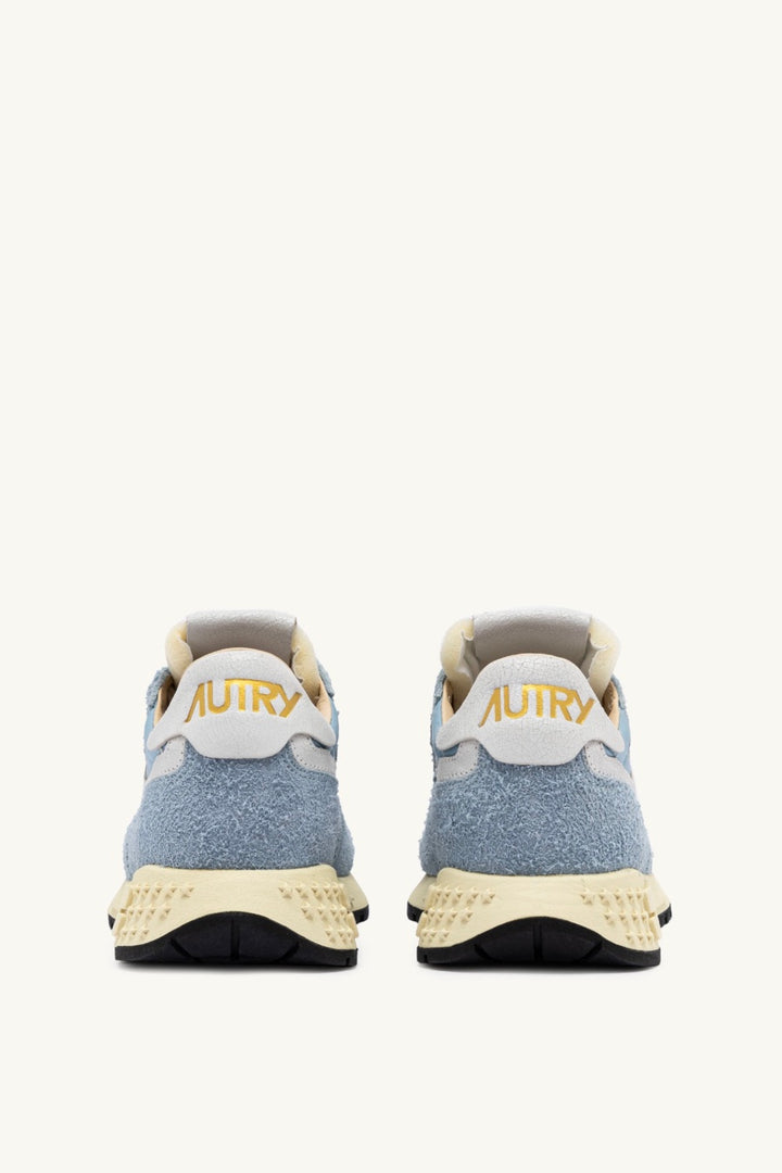 AUTRY Reelwind Low Leather Sneakers White/Celblue - Dale