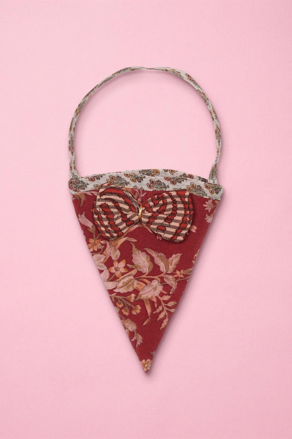 SISSEL EDELBO Silk Cornet Ornament Cranberry Crush - Dale