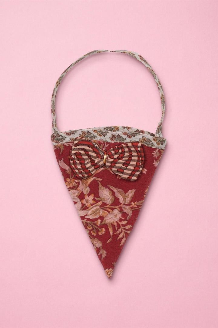 SISSEL EDELBO Silk Cornet Ornament Cranberry Crush - Dale