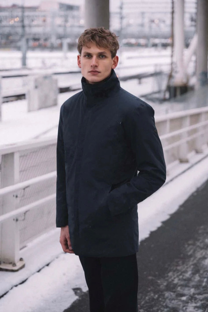 SCANDINAVIAN EDITION Town II Coat Midnight Blue - Dale
