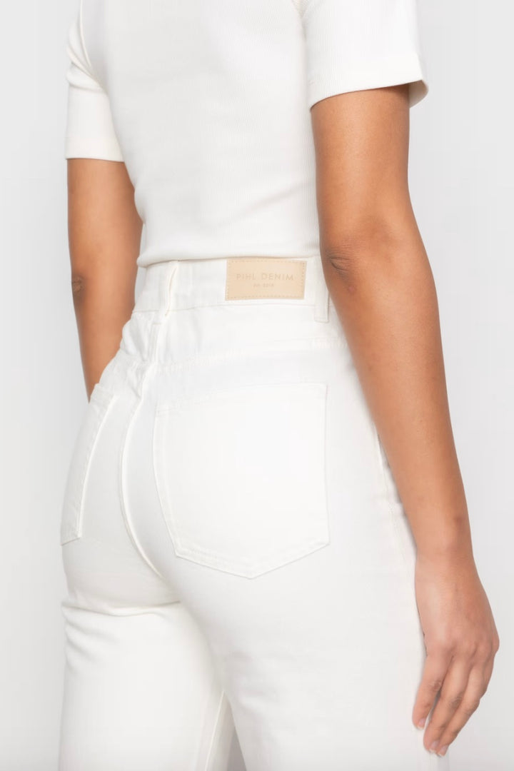 CAMILLA PIHL DENIM Holly Slightly Cropped White - Dale