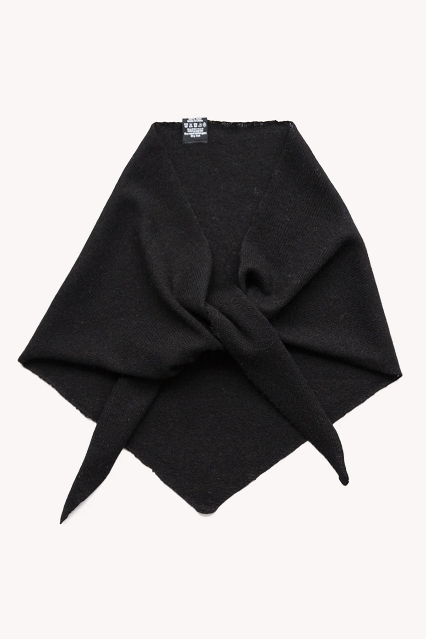 CHRISTIAN AKS Mina Merino Scarf Black - Dale