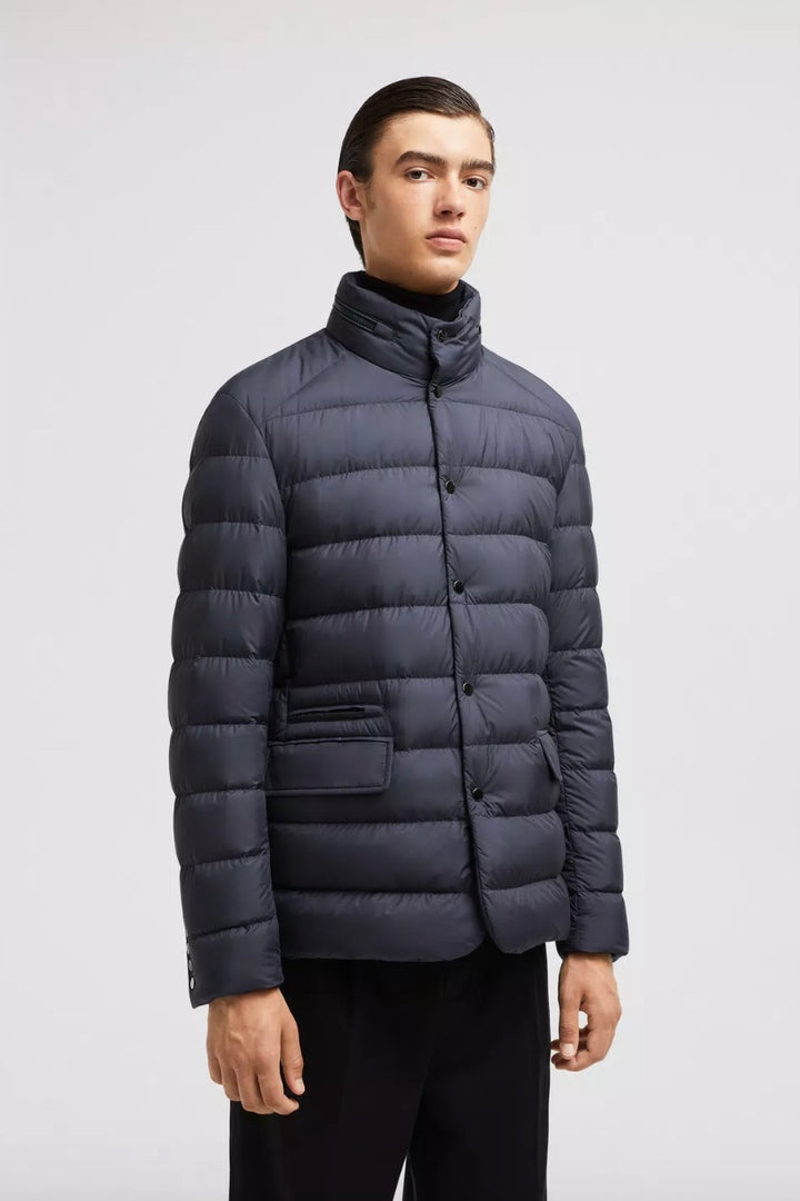 MONCLER Malinvern Down Jacket Navy Blue - Dale