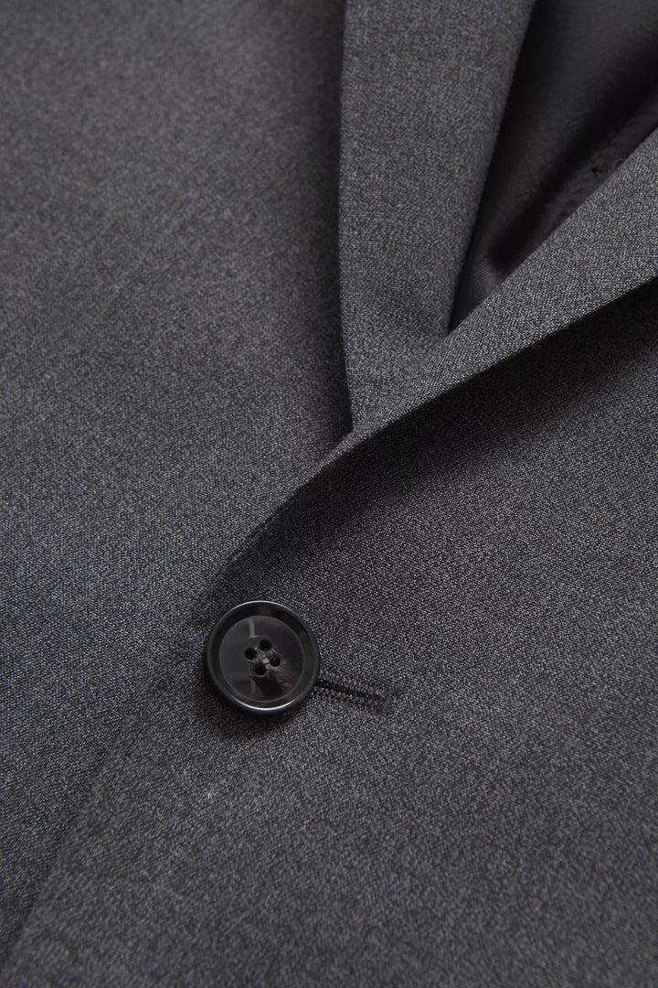 OSCAR JACOBSON Edmund Blazer Suede Grey - Dale