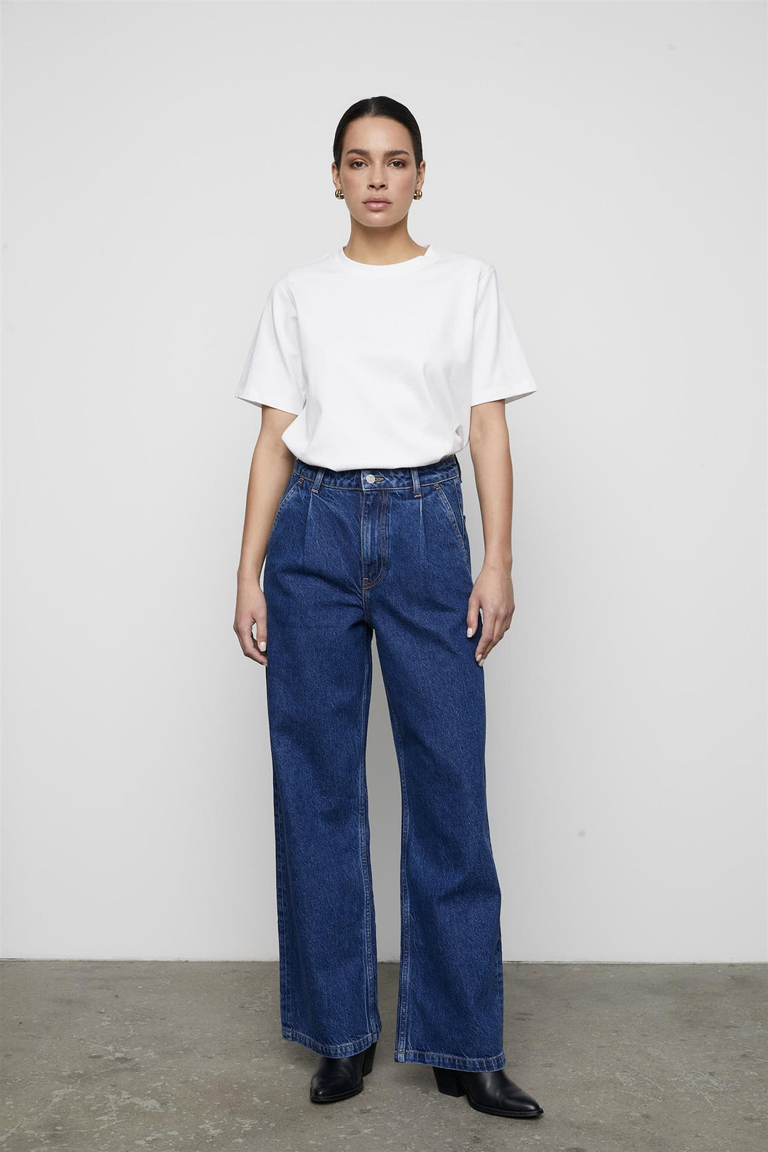 CAMILLA PIHL DENIM Joshua Washed Dark Blue - Dale