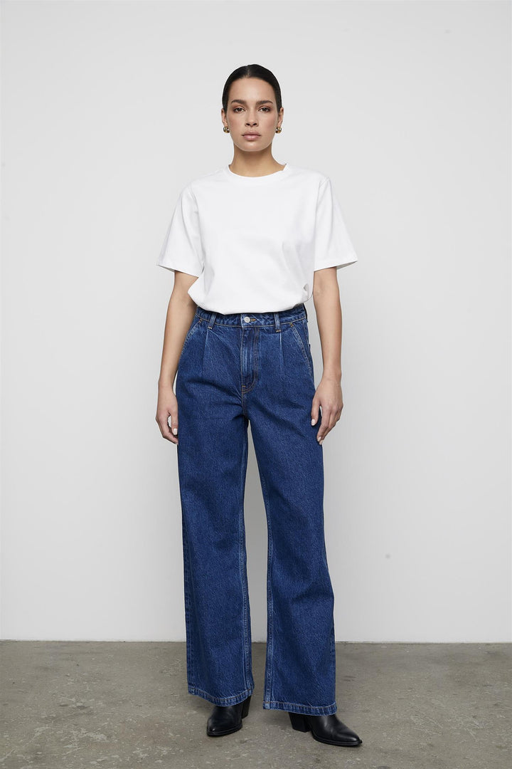 CAMILLA PIHL DENIM Joshua Washed Dark Blue - Dale