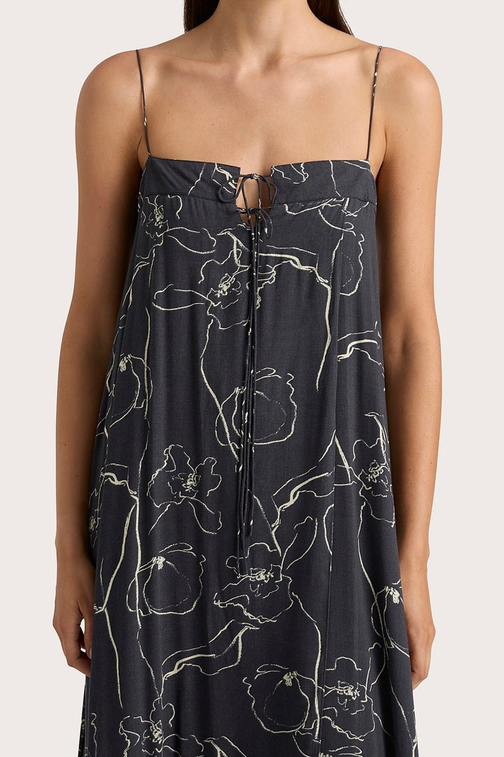 FAITHFULL THE BRAND Aurelié Spaghetti Strap Maxi Dress - Dale