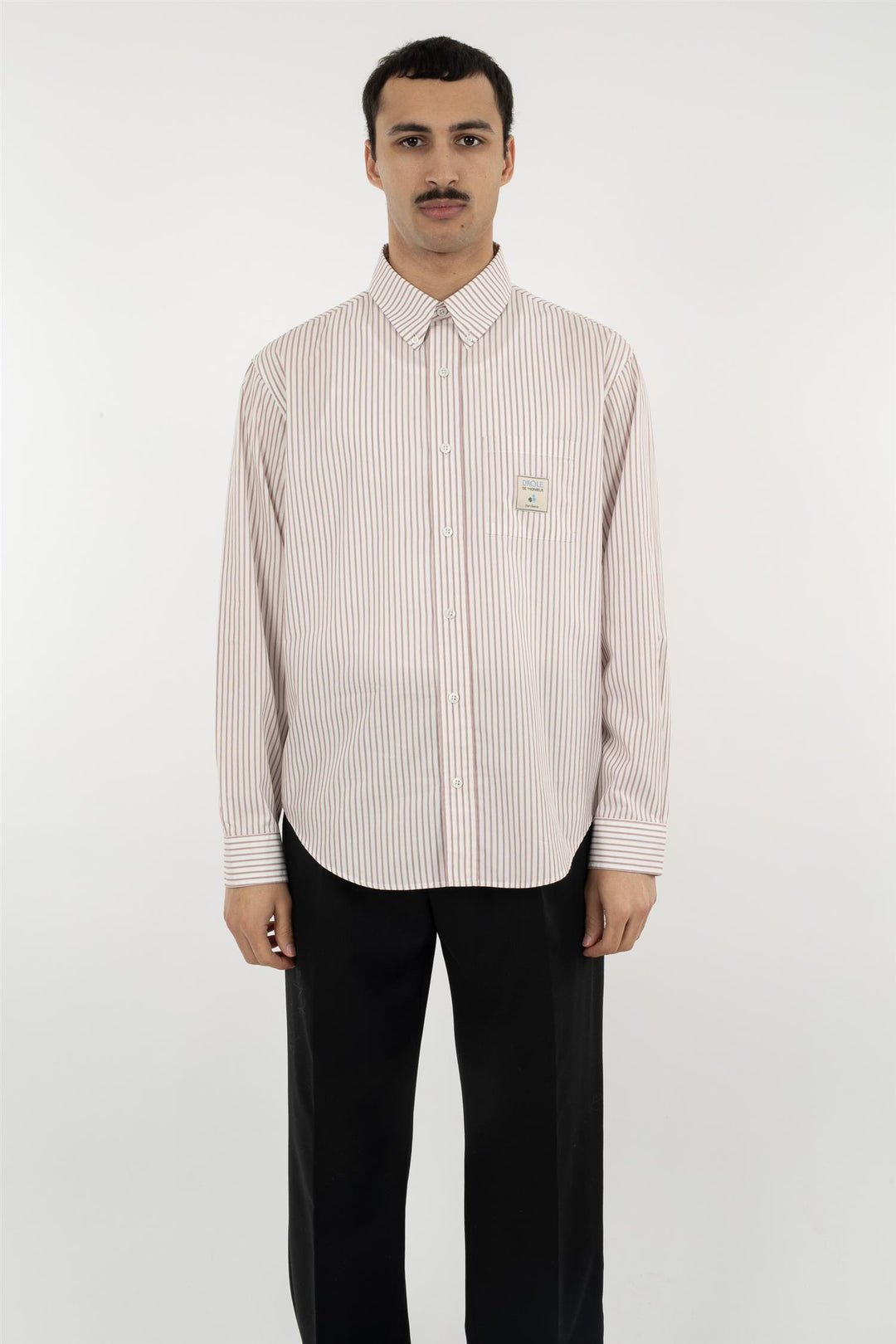 Drôle de Monsieur La Chemise Rayée Bordeaux - Dale