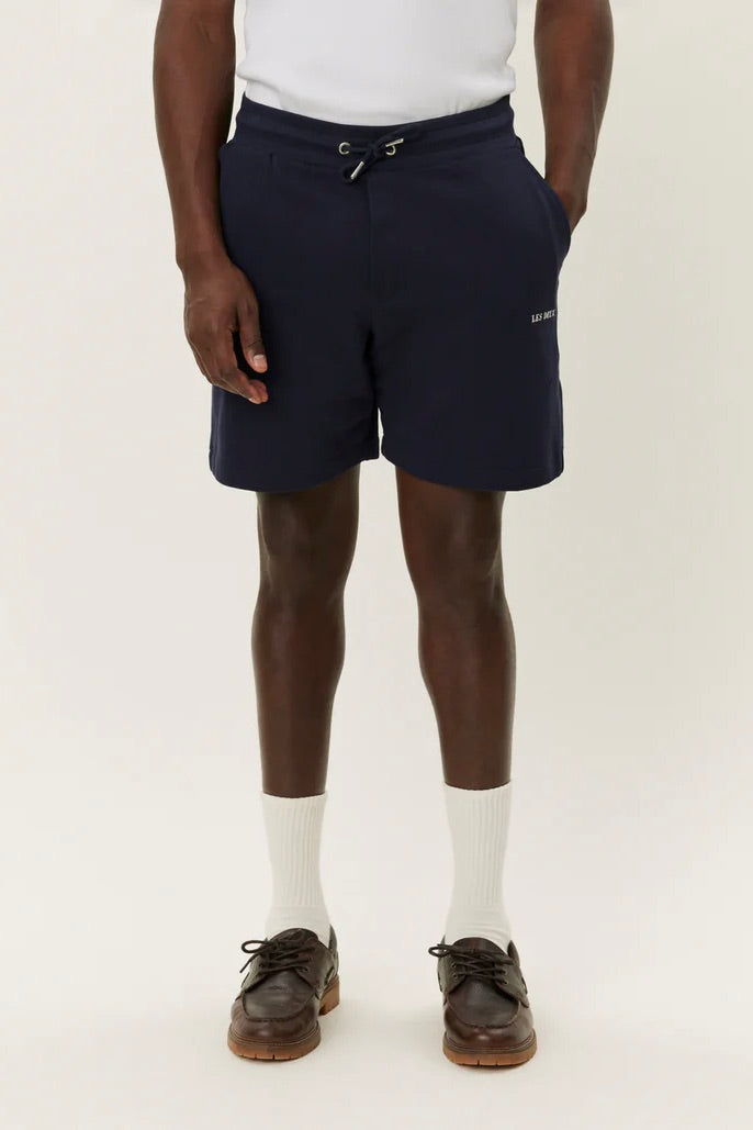 LES DEUX Dexter Sweatshorts Dark Navy - Dale