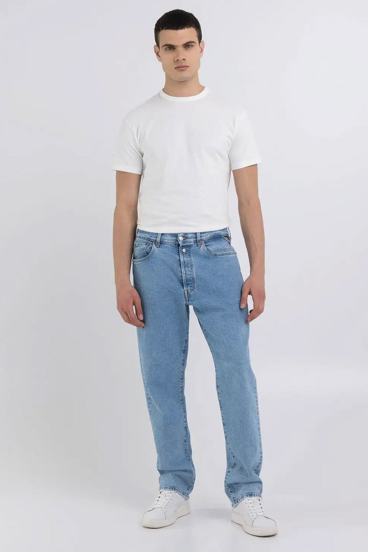 REPLAY M9Z1 Straight Fit Jeans 901 Light Blue - Dale