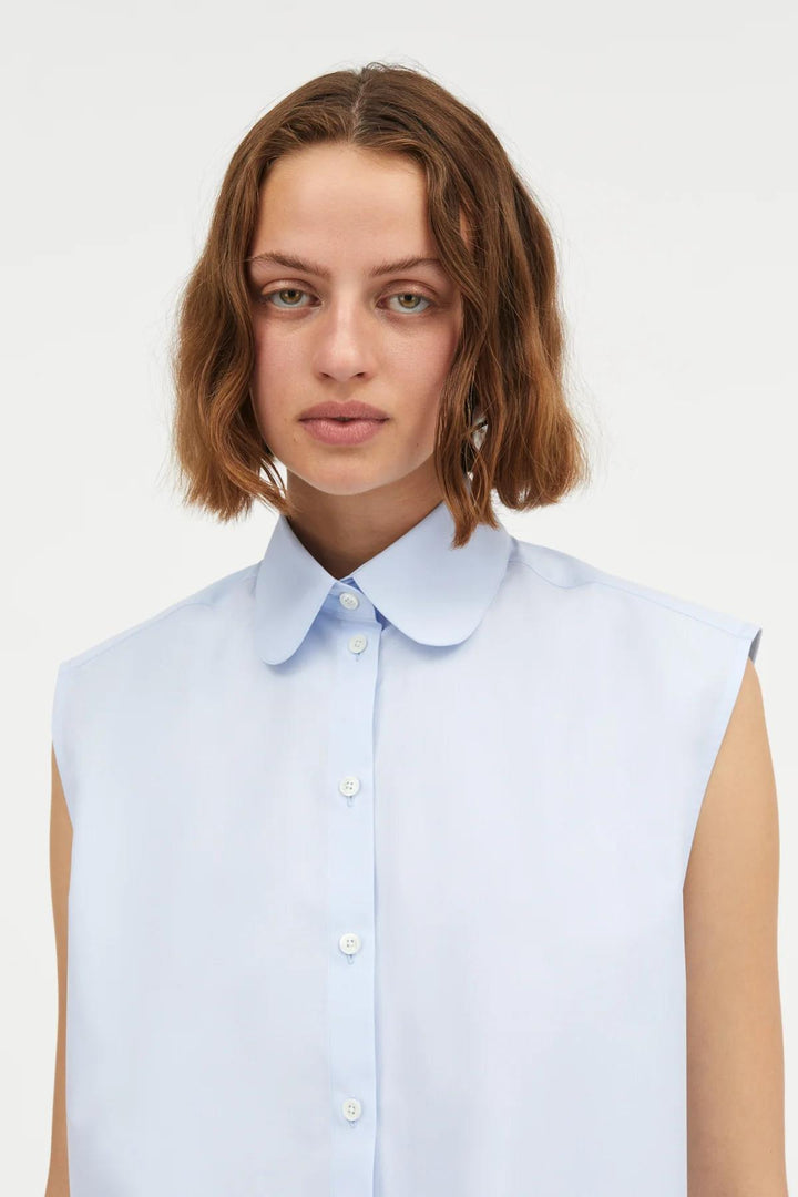MKDT. (Mark Tan) TUSSE TOP LIGHT BLUE - Dale