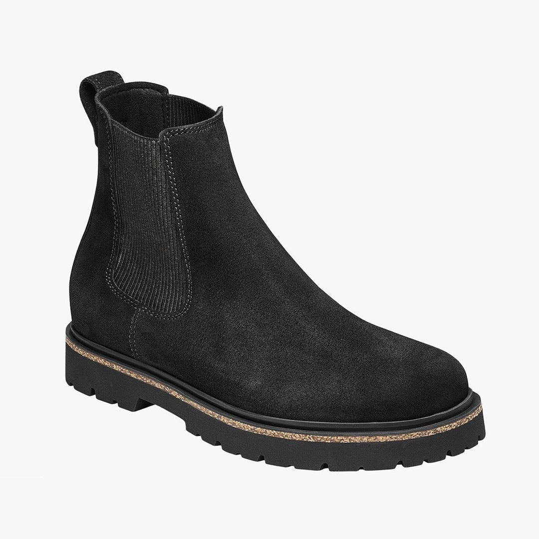Highwood Slip on Suede Black