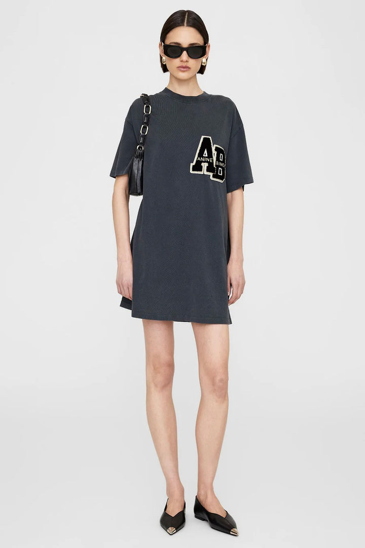 ANINE BING Beth Mini Dress Letterman - Dale