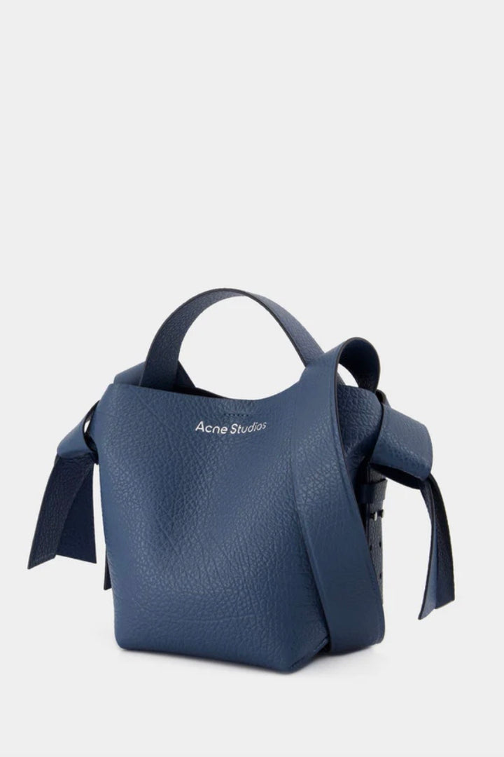 ACNE STUDIOS Musubi Mini Shoulder Bag Denim Blue - Dale