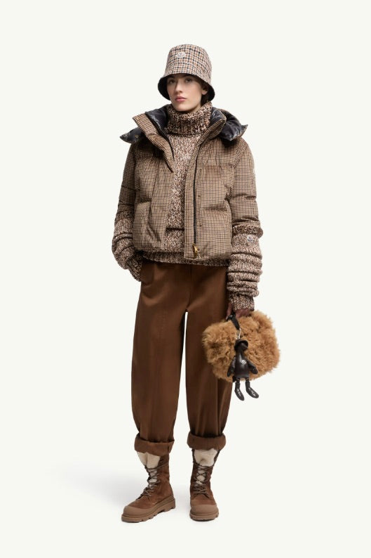 MONCLER Straight Leg Cotton Gabardine Trousers - Dale