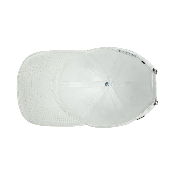 VARSITY HEADWEAR Linen Cap Shell White - Dale
