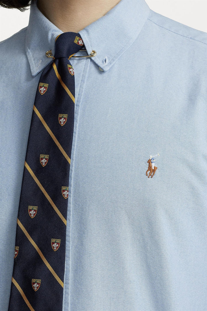 POLO RALPH LAUREN - Custom Fit Oxford Shirt - Blue - Dale