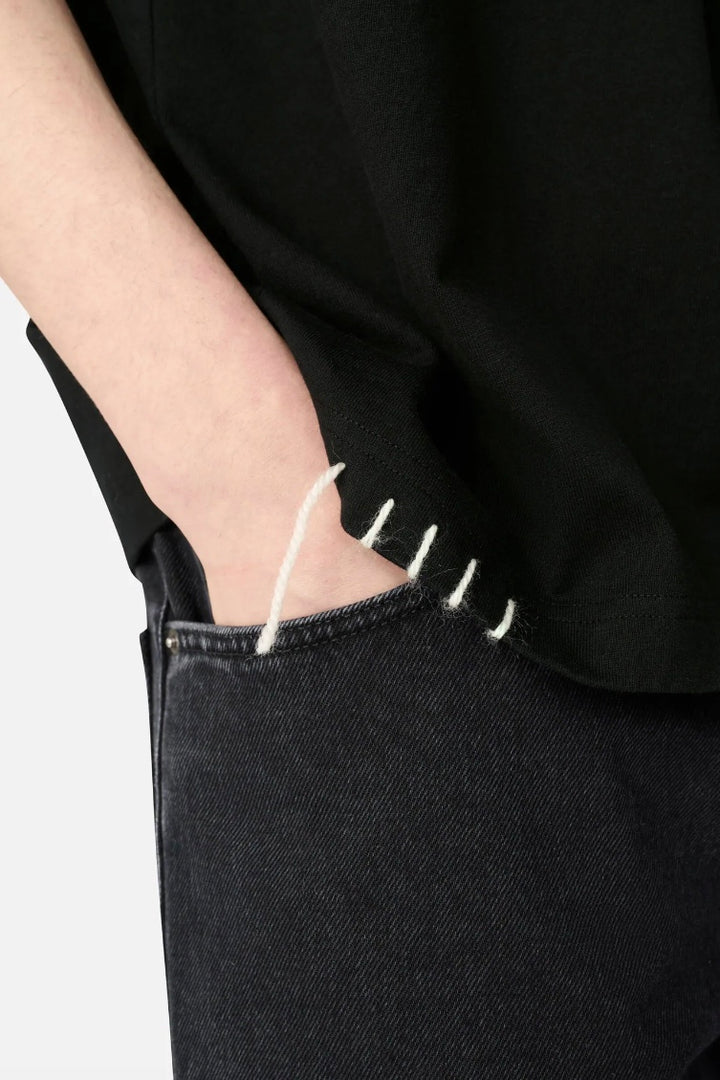 AXEL ARIGATO Threaded T-Shirt Black - Dale