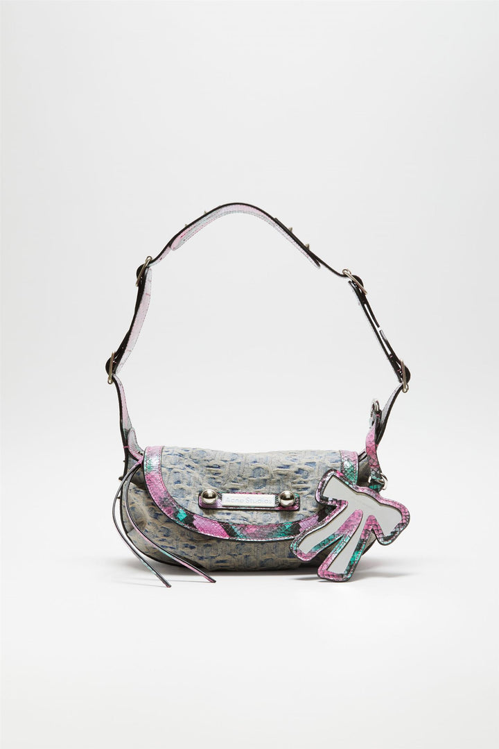 ACNE STUDIOS SHOULDER BAG LT BLUE/PINK - Dale