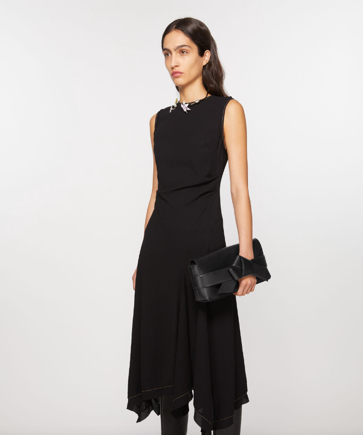 ACNE STUDIOS Musubi Shoulder Bag Matte Black - Dale