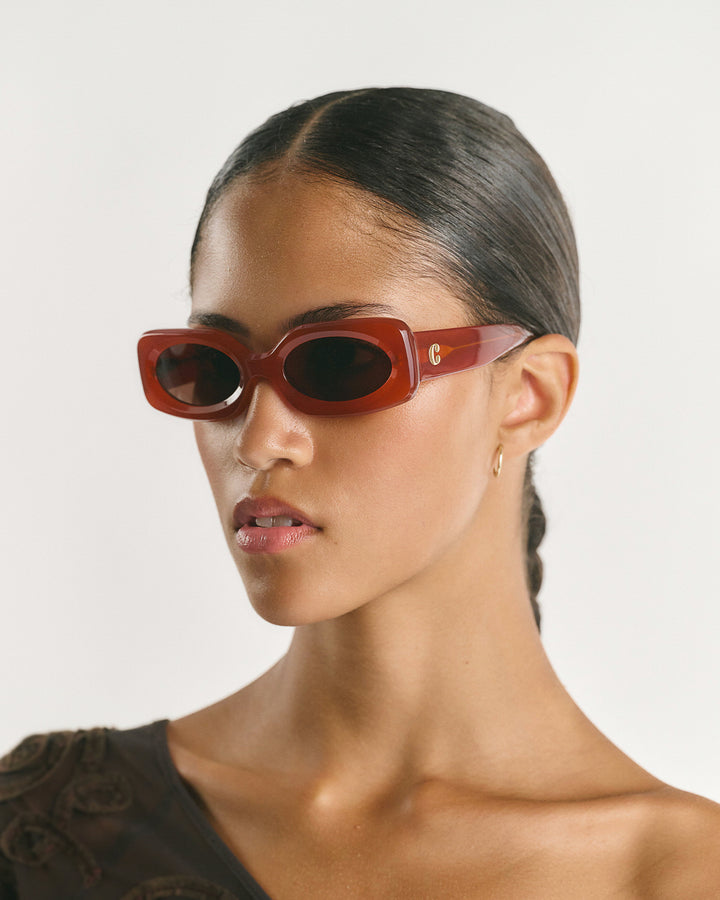 CORLIN EYEWEAR Paloma Red Brown - Dale