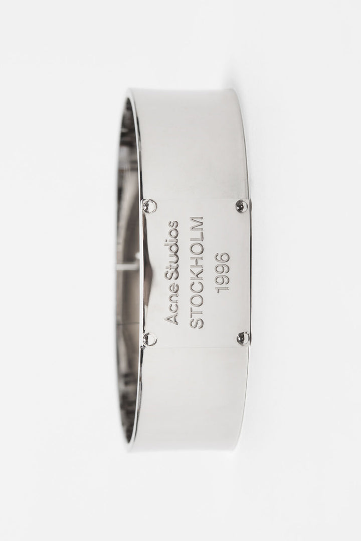 ACNE STUDIOS Engraved Logo Bracelet - Dale
