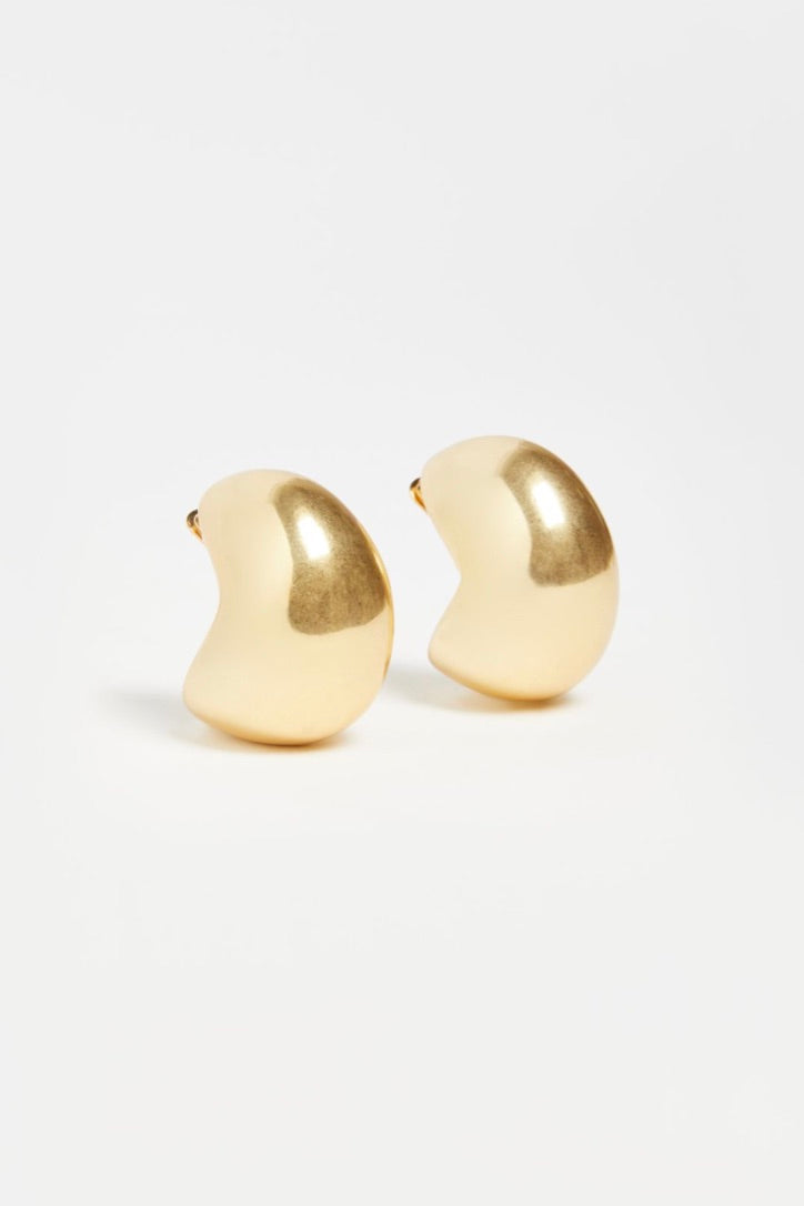 MAX MARA Fedra Logo Lobe Earrings - Dale