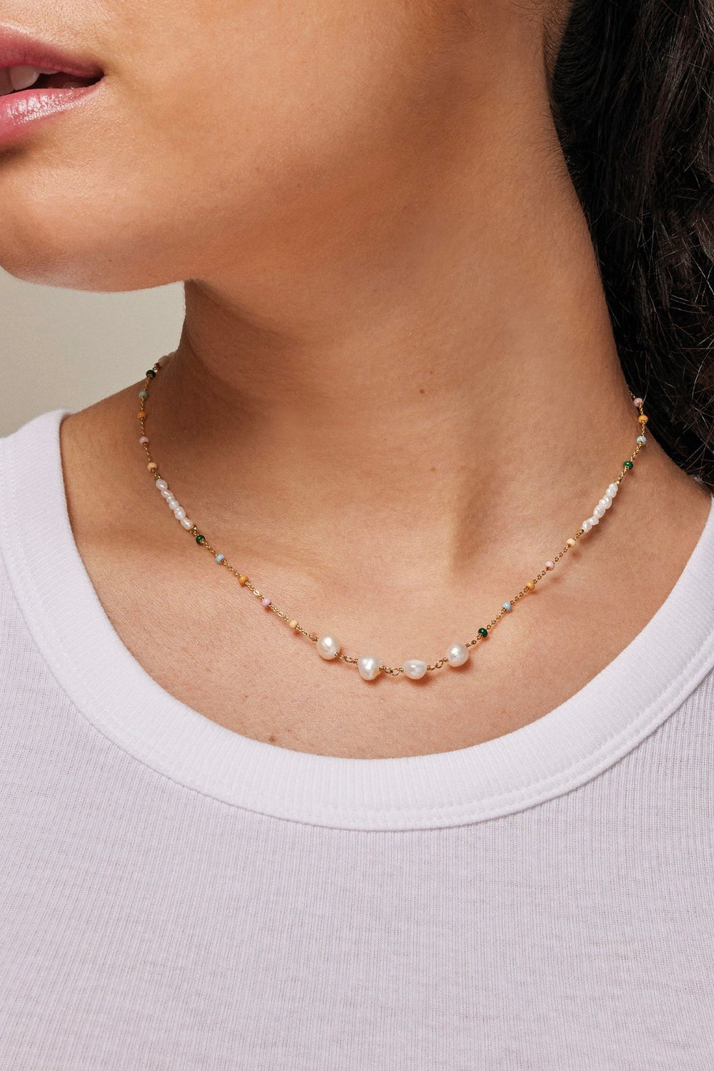 ENAMEL Necklace, Lola Perla - Dale