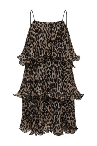 COPENHAGEN MUSE CMKira Dress Peyote w/Black - Dale