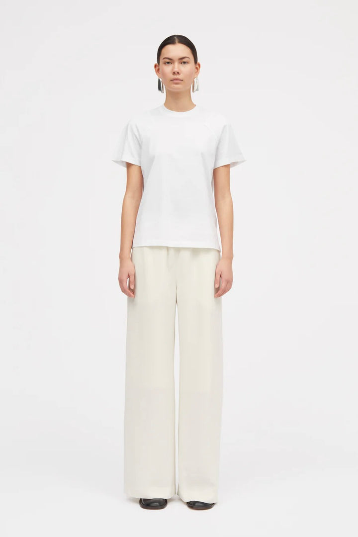 MKDT. (Mark Tan) LAIA COTTON T-SHIRT WHITE - Dale