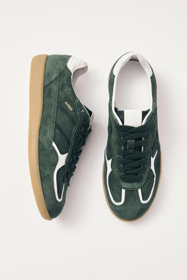 ALOHAS Tb. 490 Rife Forest Green Leather Sneakers - Dale