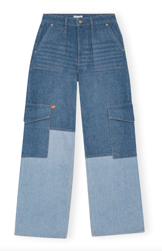 GANNI Cutline Denim Angi - Dale