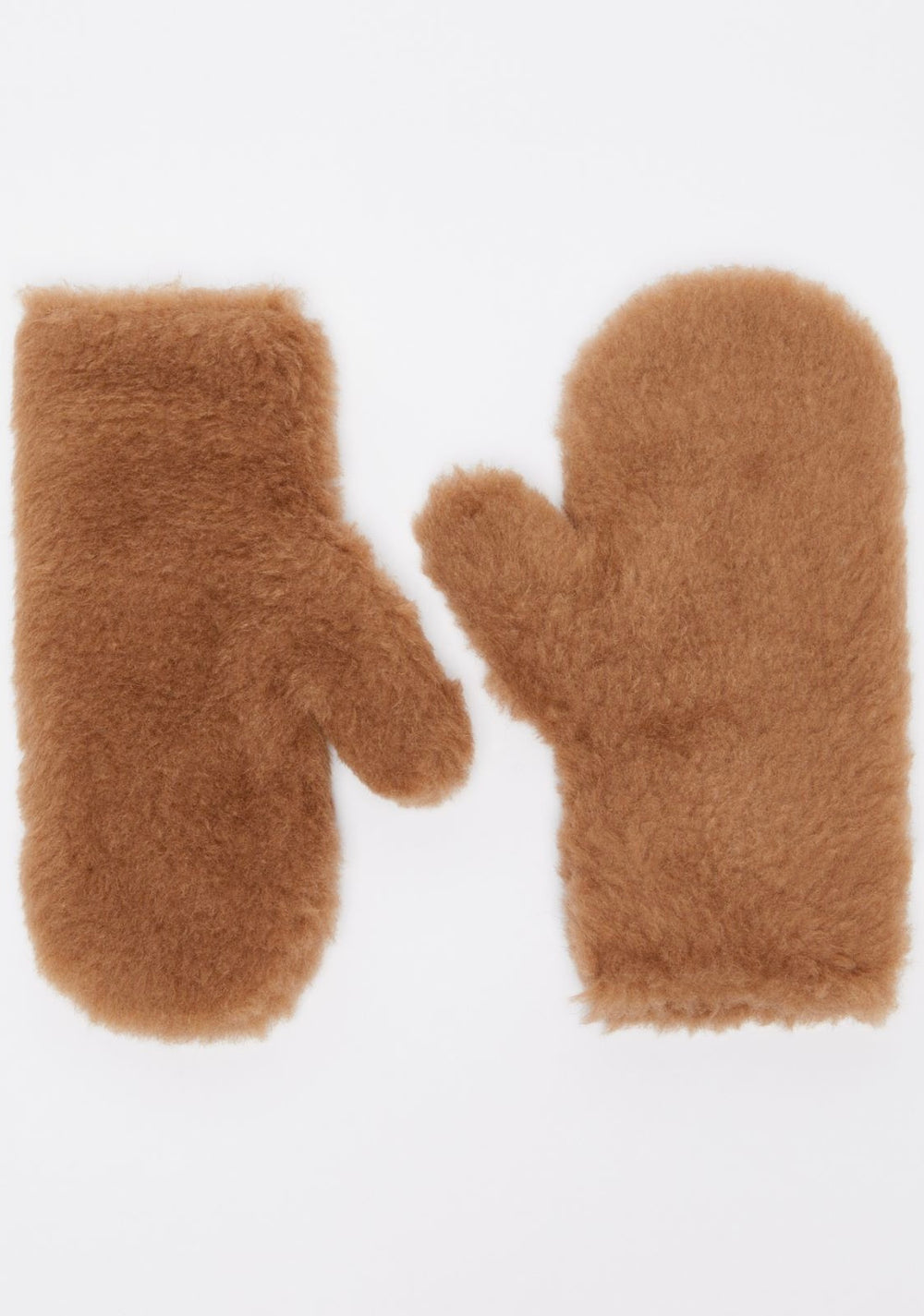 MAX MARA Teddy Fabric Mittens - Dale