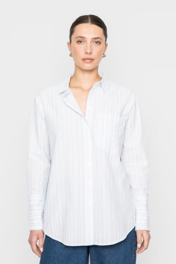 CAMILLA PIHL Bibi Crepe Shirt Light Blue - Dale