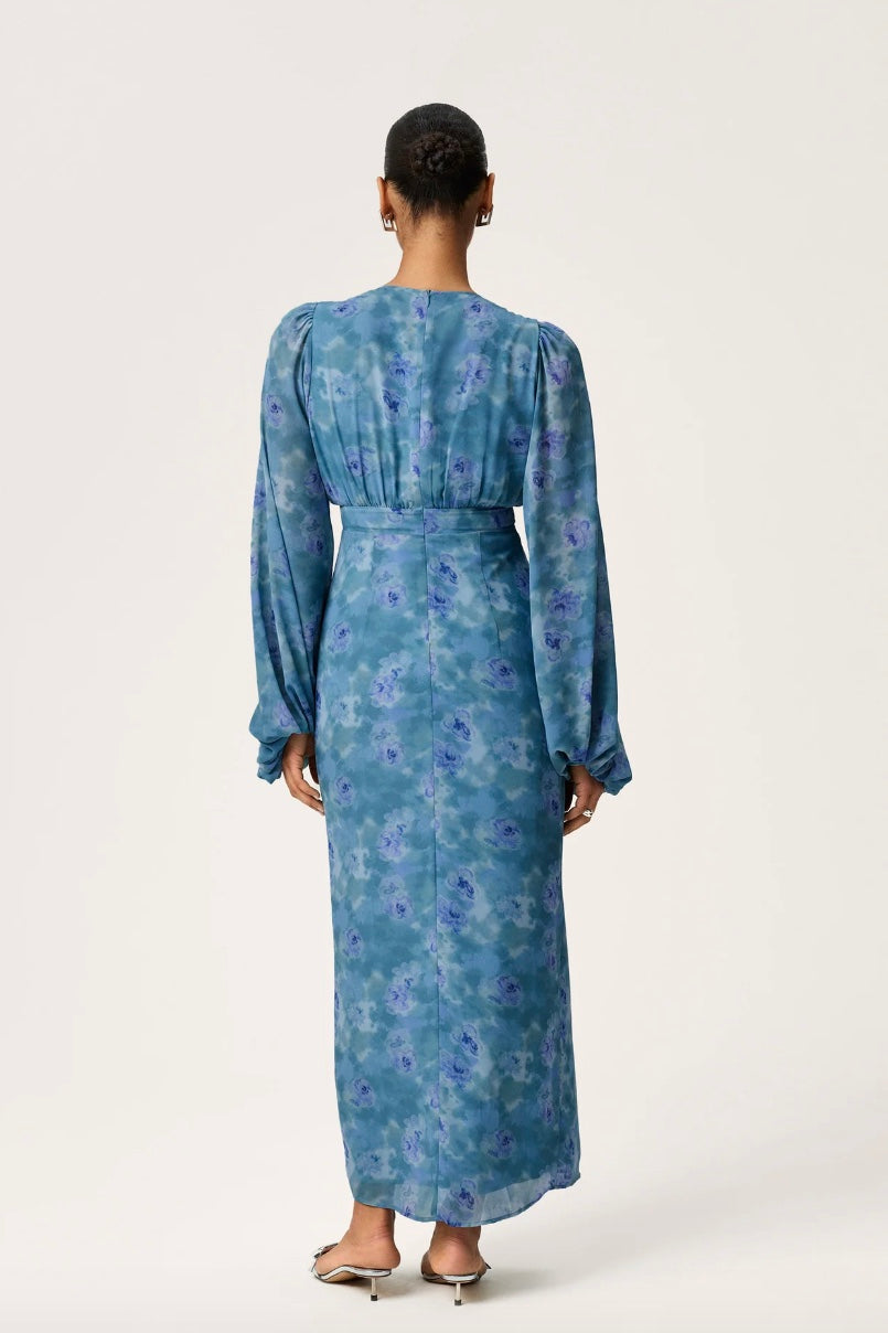 ADOORE Positano Dress Dusty Blue - Dale