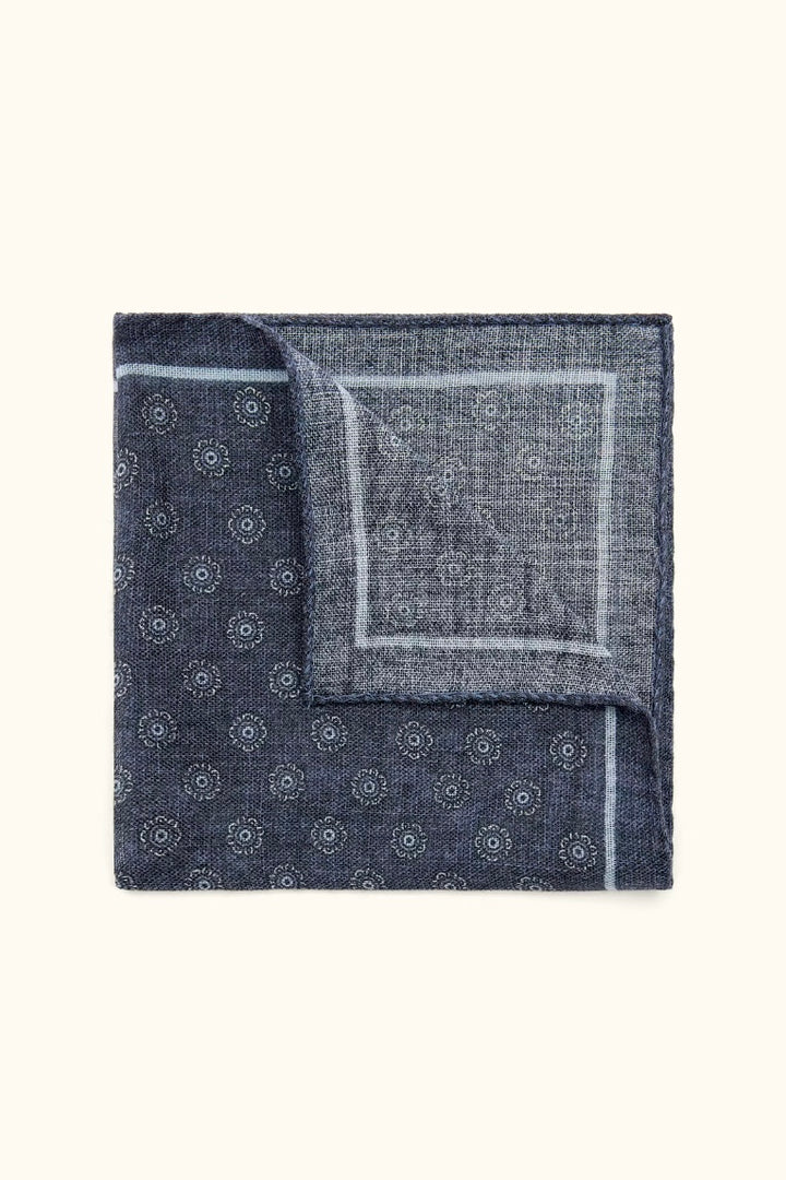 OSCAR JACOBSON Wool Handkerchief Bluegrass - Dale