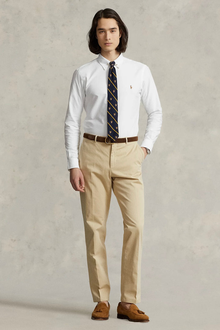 POLO RALPH LAUREN - Custom Fit Oxford Shirt White - Dale