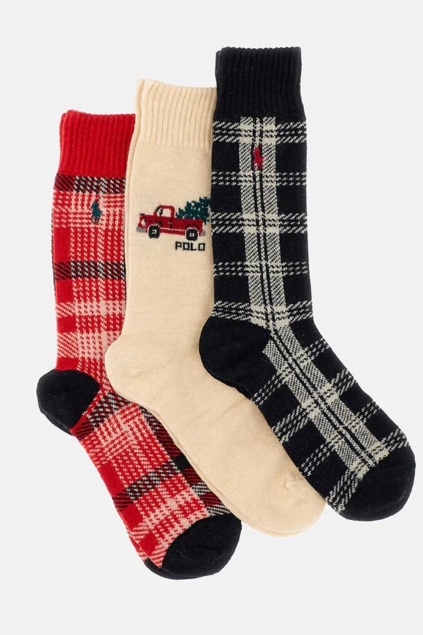 POLO RALPH LAUREN Giftbox Set Red/Cream/Black - Dale