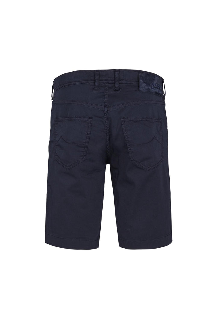 JACOB COHEN Nicolas Bermuda Slim Fit Marine Blue - Dale