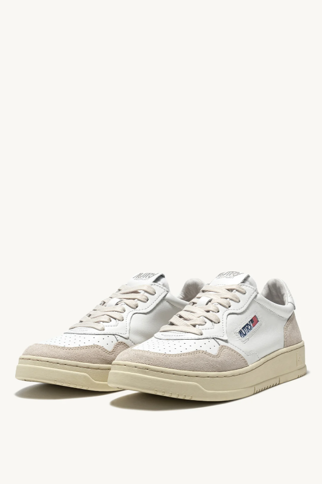 AUTRY Medalist Low Women White/Silver - Dale