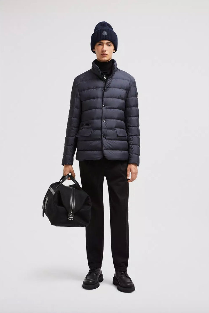 MONCLER Malinvern Down Jacket Navy Blue - Dale