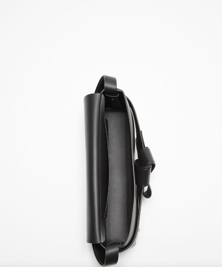 ACNE STUDIOS Musubi Shoulder Bag Matte Black - Dale