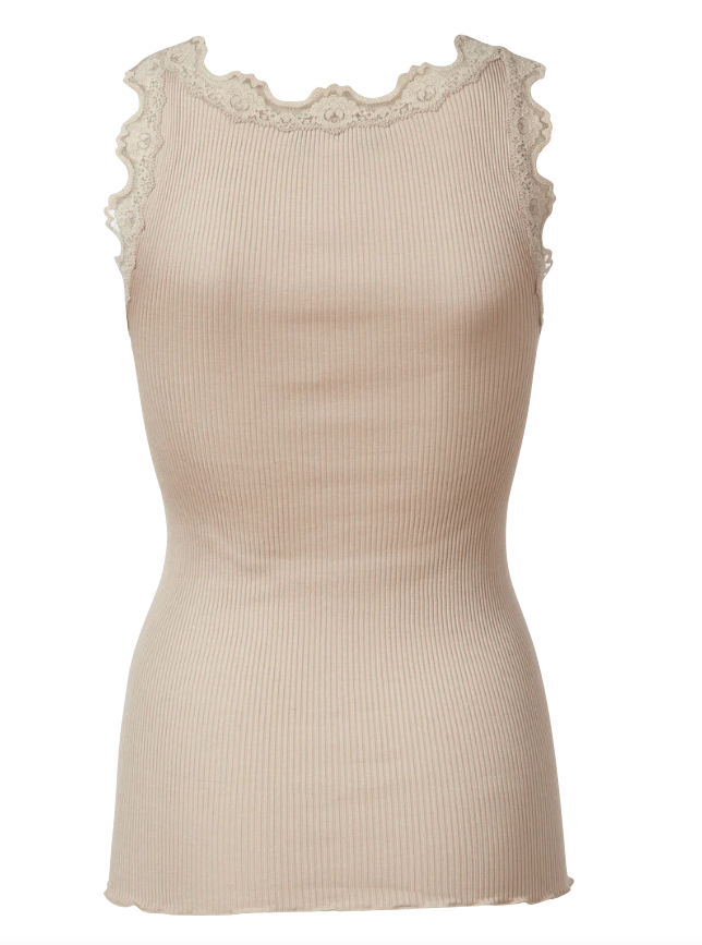 ROSEMUNDE CLASSIC SILK TOP W/LACE - Dale