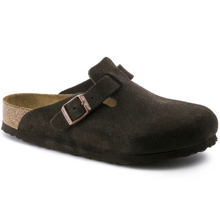 BIRKENSTOCK Boston Soft Footbed Herre Mocca - Dale