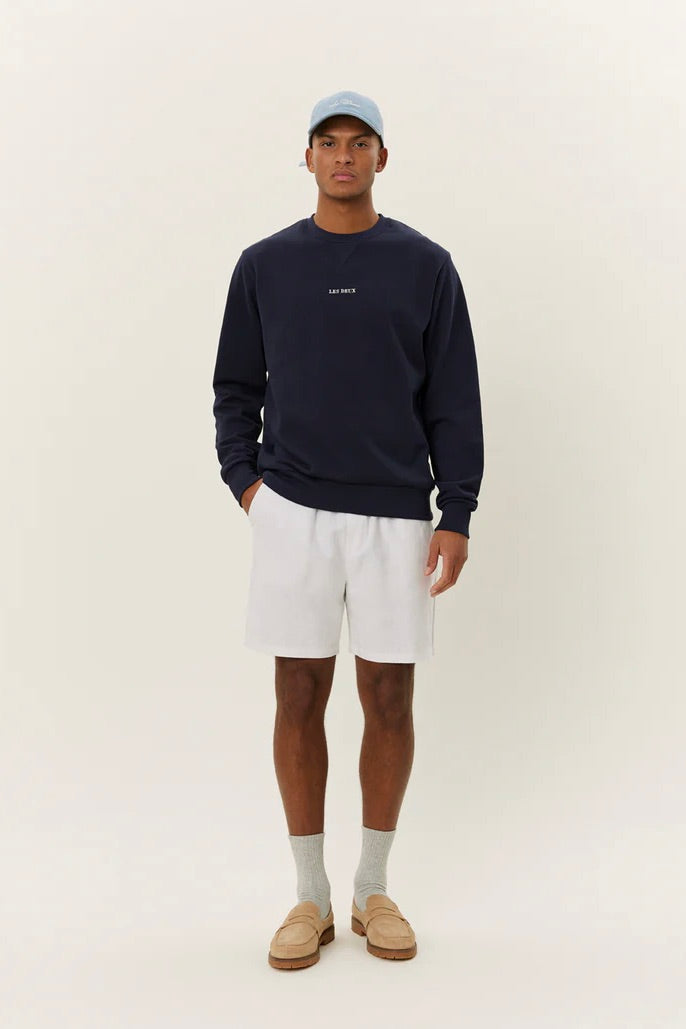 LES DEUX Dexter Sweatshirt Dark Navy - Dale