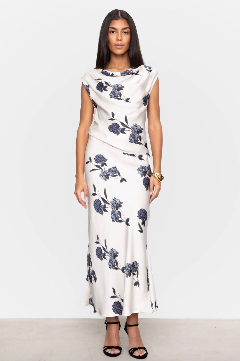 CAMILLA PIHL Hyro Skirt Cream Hydra Print - Dale